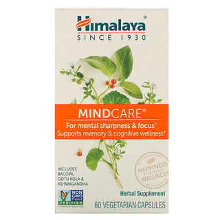 Himalaya, MindCare, 60 вегетарианских капсул