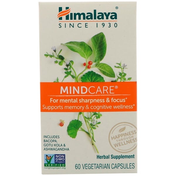 Himalaya, MindCare, 60 Vegetarian Capsules