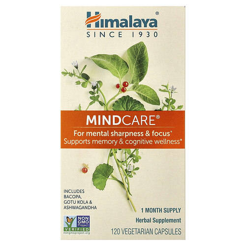 Himalaya, MindCare®, 120 Vegetarian Capsules