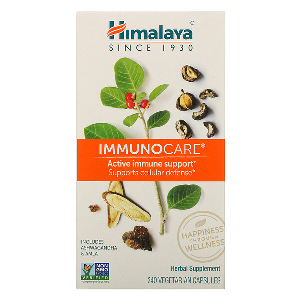 Himalaya, ImmunoCare, 240 cápsulas vegetarianas