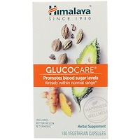 Пищевая добавка GlucoCare, 180 растительных капсул - изображение