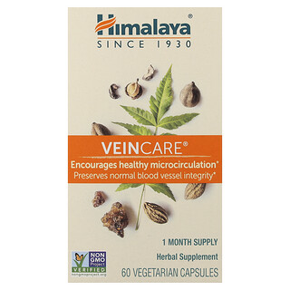 Himalaya, VeinCare®, 60 cápsulas vegetales