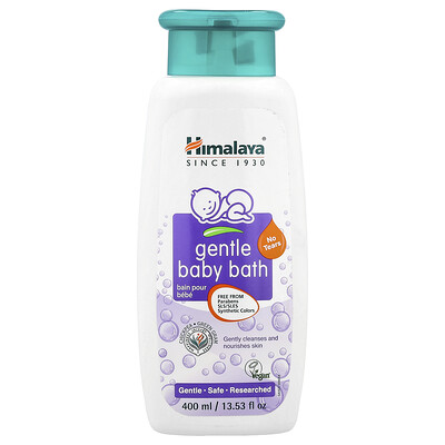 Himalaya, Baño suave para bebés, 400 ml (13,53 oz. líq.)