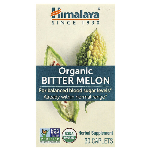 Himalaya, Organic Bitter Melon, 30 Caplets