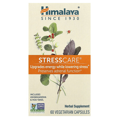 Himalaya, StressCare®, 60 cápsulas vegetales