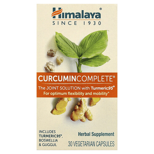ヒマラヤ Himalaya, Curcumin Complete®（クルクミンコンプリート）、ベジカプセル30粒