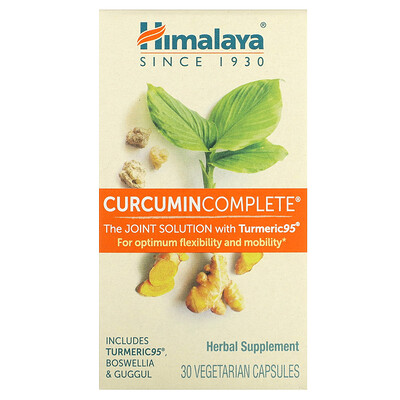 Himalaya , Curcumin Complete, Vegetarian Capsules Size 30