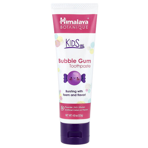Himalaya, Botanique, Kids Toothpaste, Zahnpasta für Kinder, Kaugummi, 113 g (4 oz.)