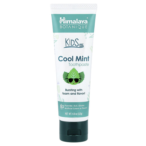 Himalaya, Botanique, Kids Toothpaste, Zahnpasta für Kinder, Cool Mint, 113 g (4 oz.)