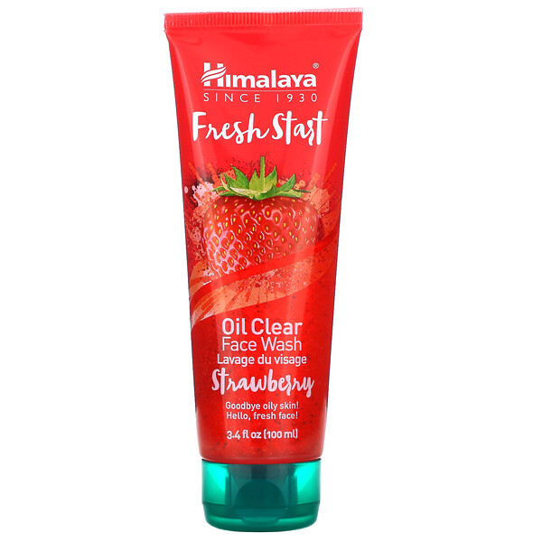 Fresh Start, Oil Clear Face Wash, Strawberry,  3.4 fl oz (100 ml)