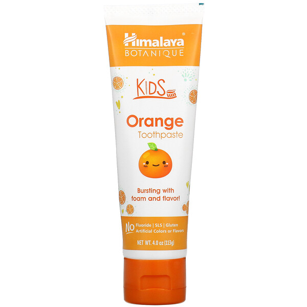 Kids, Orange Toothpaste, 4.0 oz ( 113 g)