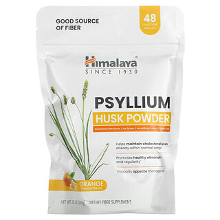 Himalaya, Psyllium Kabuğu Tozu, Portakal, 12 oz (340 g)