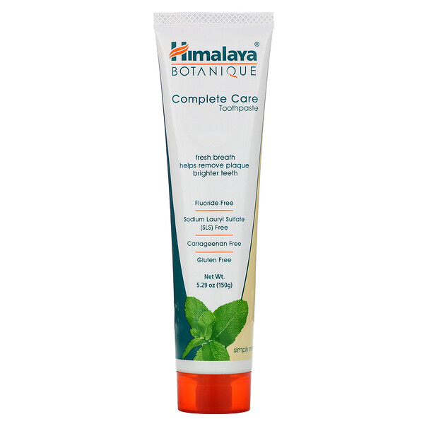 Himalaya‏, Botanique, Complete Care Toothpaste, Simply Mint, 5.29 oz (150 g)