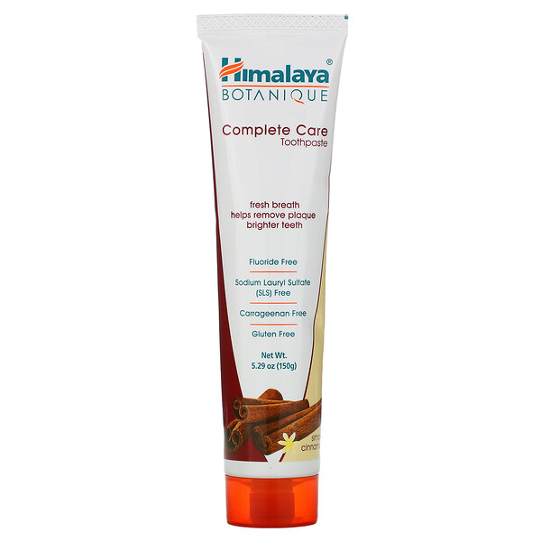 Himalaya, Creme Dental Complete Care, Simply Cinnamon, 5,29 oz. (150 g.)