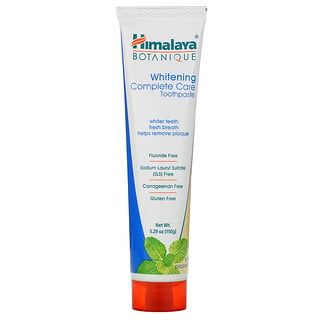 Himalaya, Botanique, Whitening Complete Care Toothpaste, Simply Peppermint, 5.29 oz (150 g)