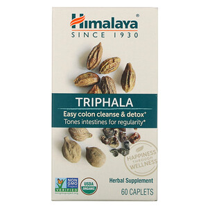 Хималая Хербал Хэлскэр, Triphala, 60 Caplets отзывы покупателей