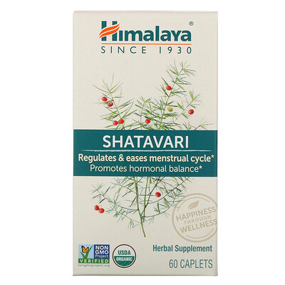 Himalaya Шатавари, 60 капсуловидных таблеток