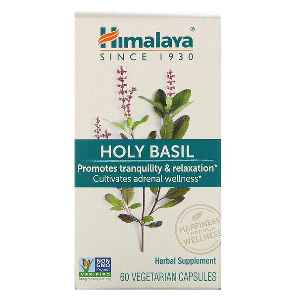 Himalaya‏, Holy Basil, 60 Vegetarian Capsules