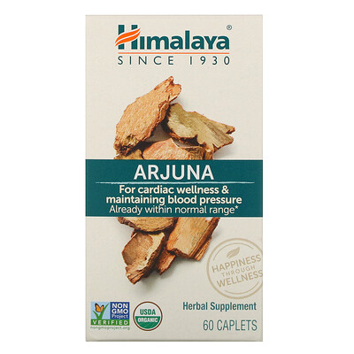 Himalaya Арджуна, кардиотоническое средство, 60 капсул