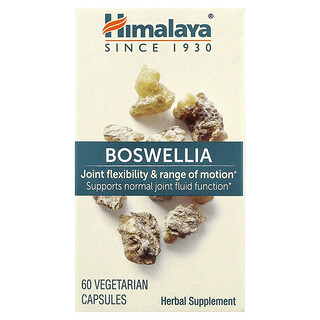 Himalaya, 乳香，60 粒素食膠囊（每粒膠囊 125 毫克）