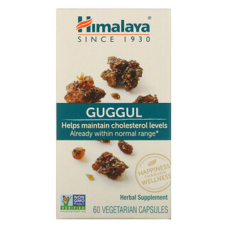 Himalaya, Guggul, 60 vegetarische Kapseln