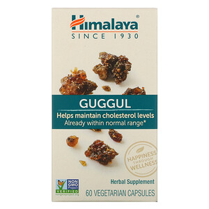 Хималая Хербал Хэлскэр, Guggul, 60 Vegetarian Capsules отзывы
