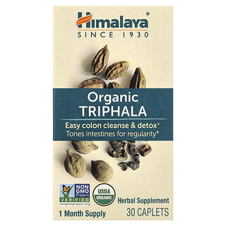 Himalaya, Organic Triphala, 30 Caplets