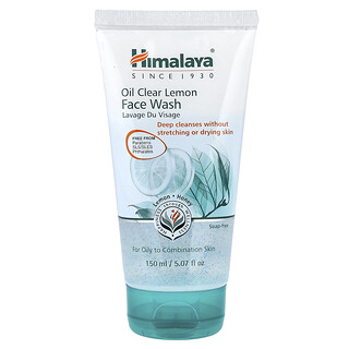 Himalaya, Oil Clear Lemon Face Wash, For Oily to Combination Skin, 5.07 fl oz (150 ml)