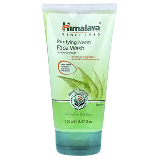 Himalaya, Jabón líquido purificante para el rostro con nim, Piel normal a grasa, 150 ml (5,07 oz. líq.)