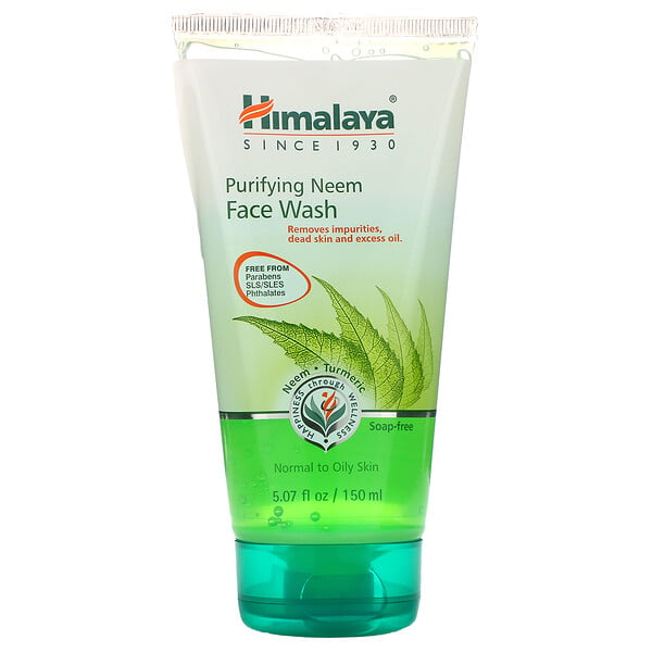 Himalaya, Purifying Neem Face Wash, Normal to Oily Skin, 5.07 fl oz (150 ml)