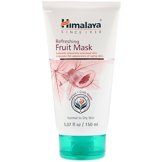 Himalaya, Освежающая фруктовая маска, для нормальной и сухой кожи, 150 мл
