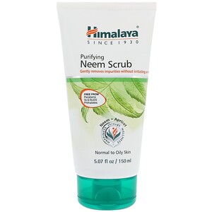 Хималая Хербал Хэлскэр, Purifying Neem Scrub, Normal to Oily Skin, 5.07 fl oz (150 ml) отзывы