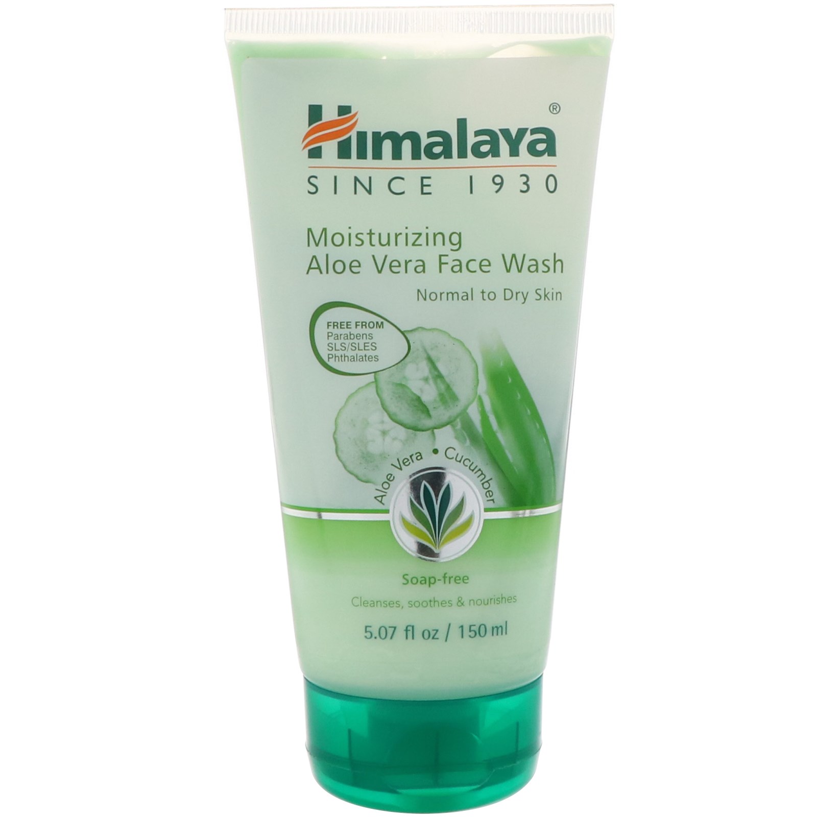 Himalaya Moisturizing Aloe Vera Face Wash Normal To Dry Skin