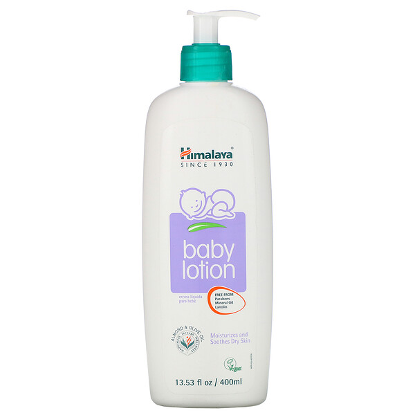 Baby Lotion, Oils of Almond & Olive, 13.53 fl oz (400 ml)