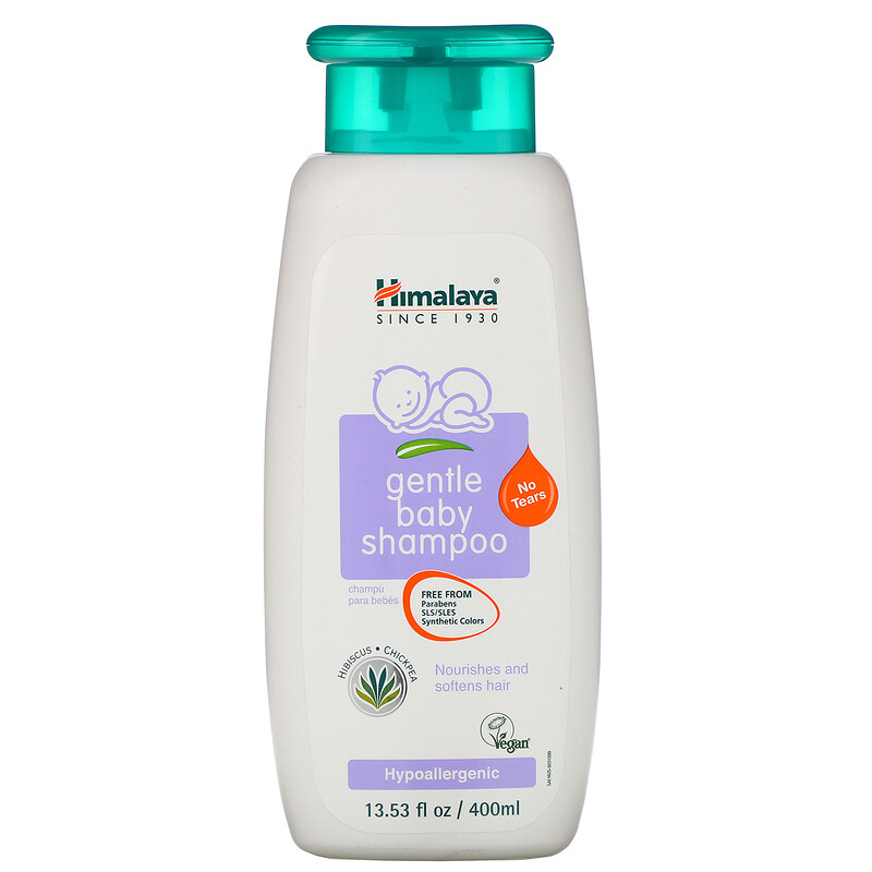 Himalaya, Gentle Baby Shampoo, Hibiscus and Chickpea, 13.53 fl oz (400
