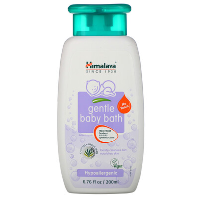Himalaya Нежная Ванна для Младенца, Нут и Фасоль Золотистая, 6,76 жидких унций (200 мл)