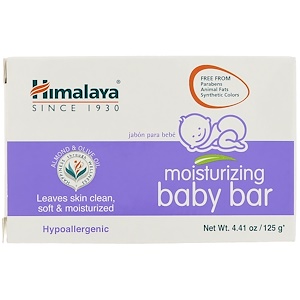 Himalaya, Moisturizing Baby Bar, 4.41 oz (125 g)