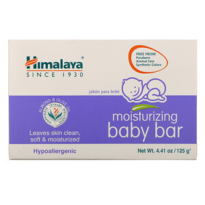 Отзывы о Хималая Хербал Хэлскэр, Moisturizing Baby Bar, 4.41 oz (125 g)