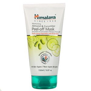 Отзывы о Хималая Хербал Хэлскэр, Peel-off Mask, For All Skin Types, Almond & Cucumber, 5.07 fl oz (150 ml)