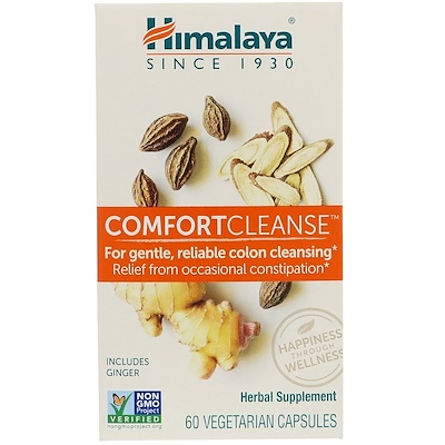 

Comfort Cleanse, 60 вегетарианских капсул