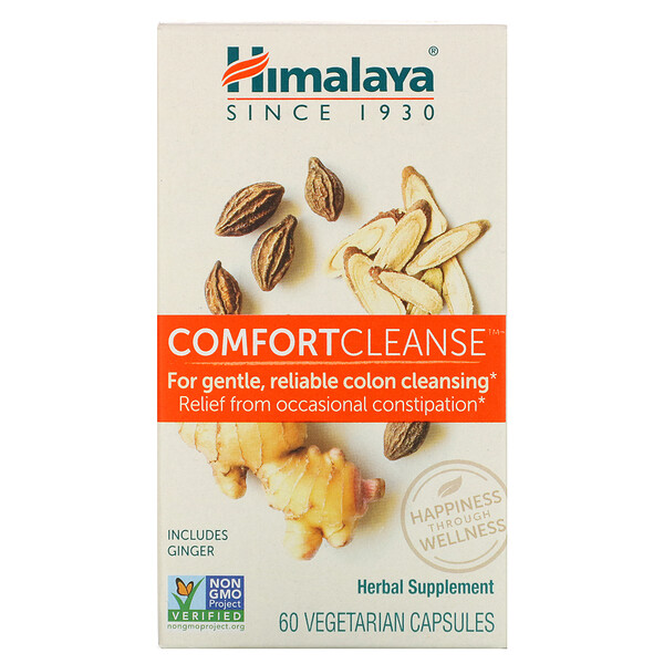 Himalaya, Komfort-Reinigung, 60 Vegetarische Kapseln