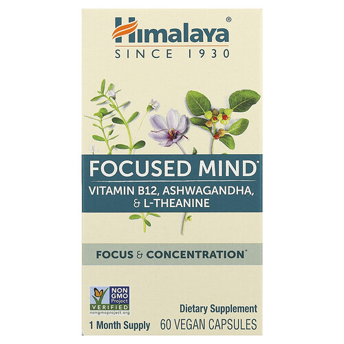Himalaya, Focused Mind, 60 vegane Kapseln