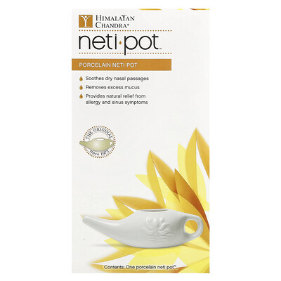 Product Image for Himalayan Chandra, Porcelain Neti Pot, 1 Pot