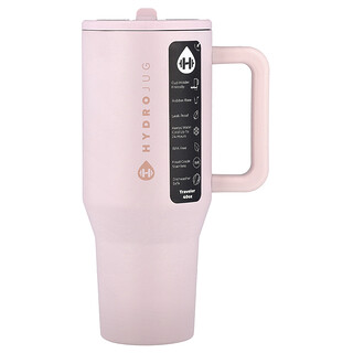 HydroJug, Traveler Tumbler，粉沙，40 盎司