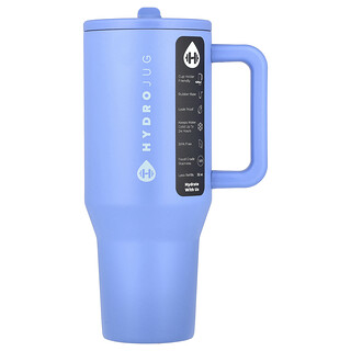 HydroJug, トラベラータンブラー、ライトブルー、32オンス（946ml）
