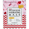 Huangjisoo, British Rose Hydrating Mask, 1 Sheet, 25 ml