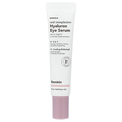 Product Image for Hanskin, Real Complexion, Hyaluron Eye Serum, 0.84 fl oz (25 ml)