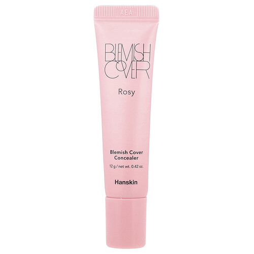 Hanskin, Blemish Cover Concealer, Concealer zur Abdeckung von Unreinheiten, Rosy, 12 g (0,42 oz.)