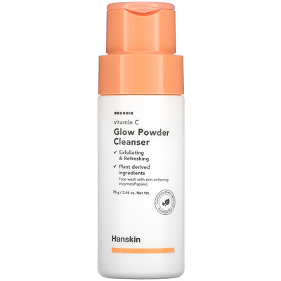 Hanskin Vitamin C Glow Powder Cleanser, 2.46 oz (70 g)
