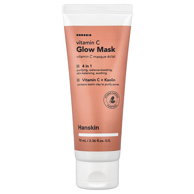 Hanskin, Vitamin C Glow Beauty Mask, 2.36 fl oz (70 ml)